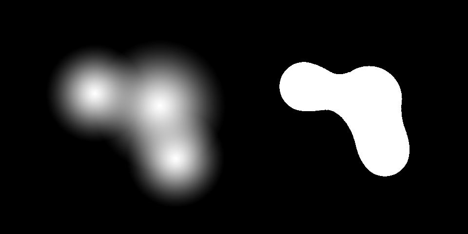This definitely looks like a blobby thing to me.